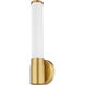 Warwick LED 4.75 inch Modern Gold Wall Sconce Wall Light