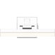 Liam LED 13 inch Chrome Vanity Wall Light