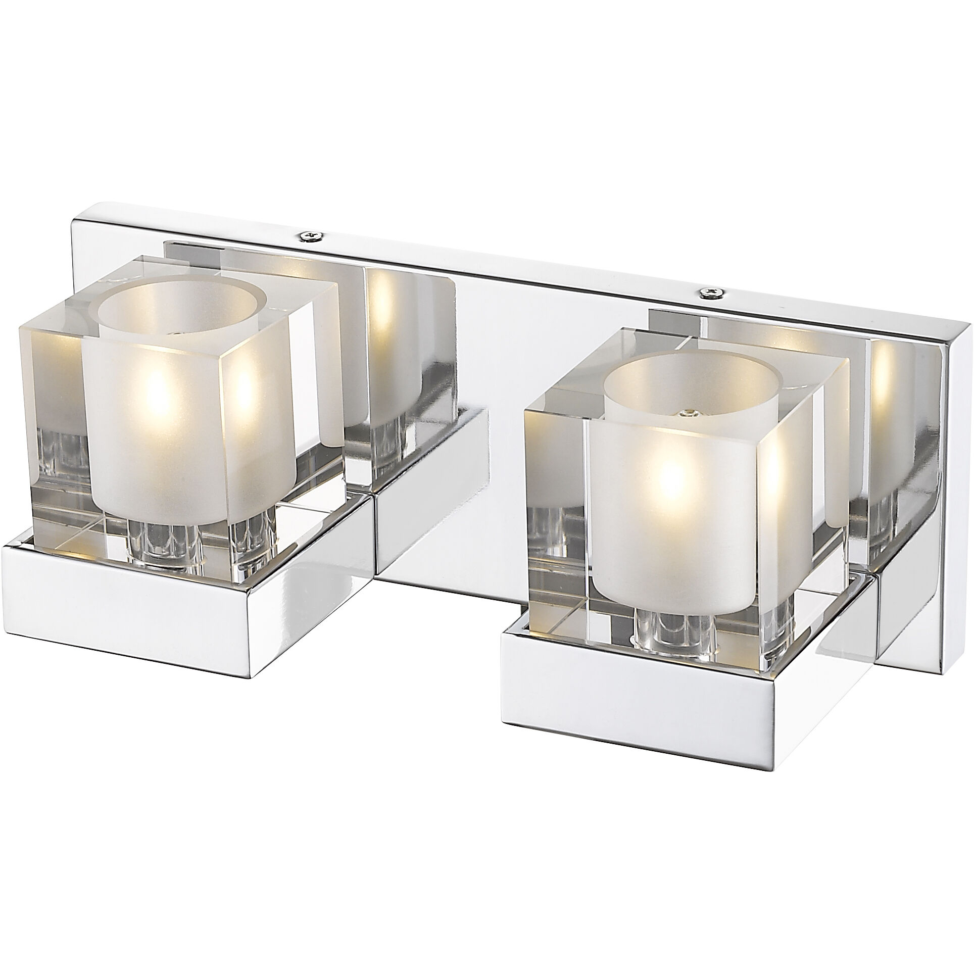 Fallon 2 Light 12 inch Chrome Vanity Wall Light in G9