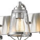 Mariner 5 Light 40 inch Brushed Nickel Vanity Wall Light