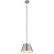 Lilly 1 Light 12 inch Brushed Nickel Pendant Ceiling Light