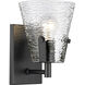 Analia 1 Light 6.5 inch Matte Black Wall Sconce Wall Light