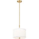 Linden 1 Light 12.00 inch Pendant