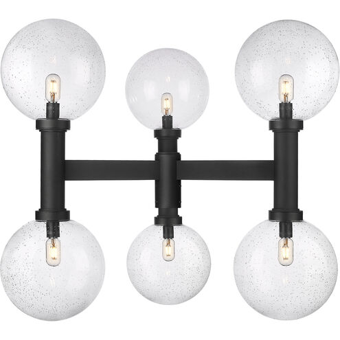 Laurent 6 Light 39 inch Black Outdoor Post Mount Fixture