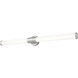 Warwick LED 40.25 inch Brushed Nickel Bathroom Vanity Wall Light
