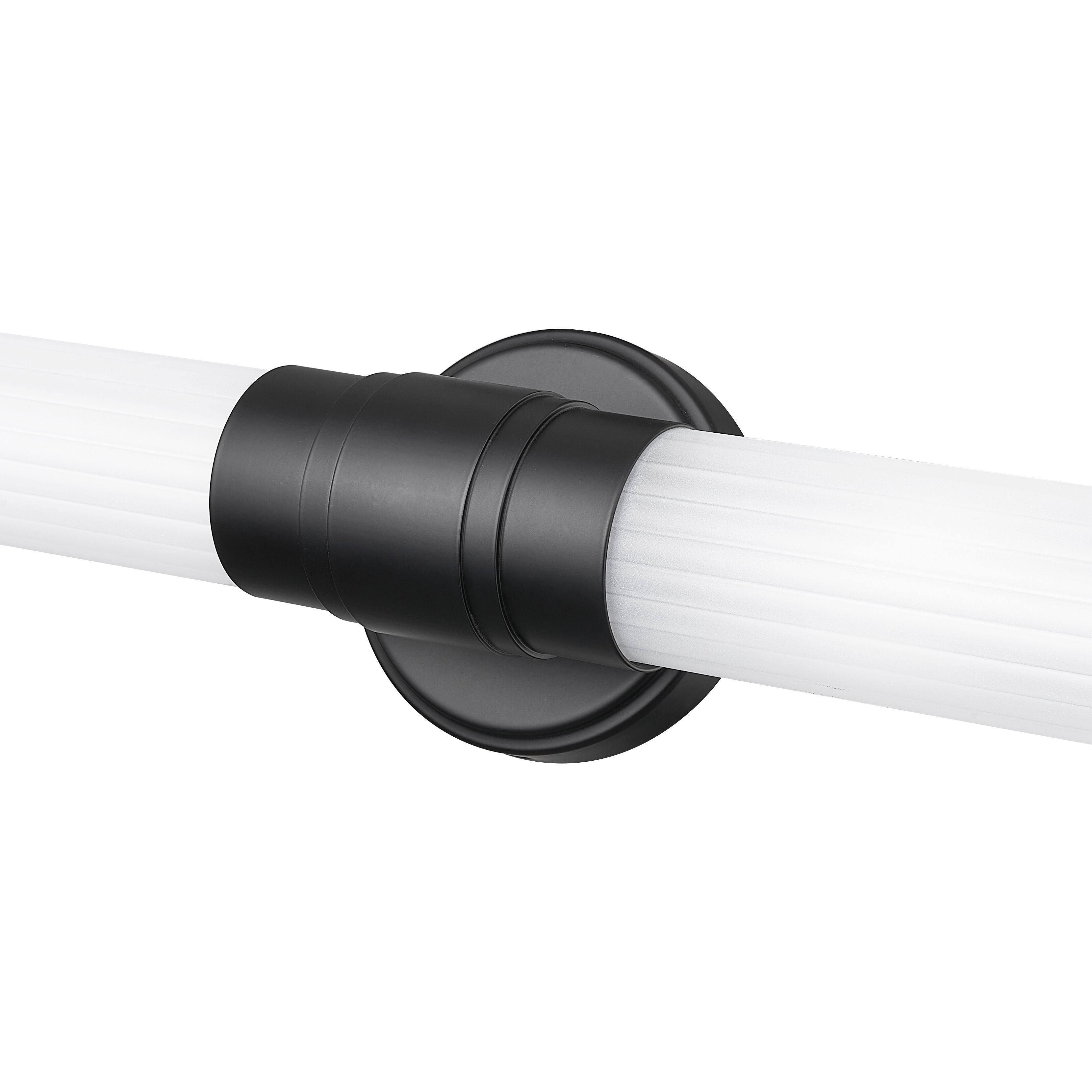 Warwick LED 25.25 inch Matte Black Bath Vanity Wall Light