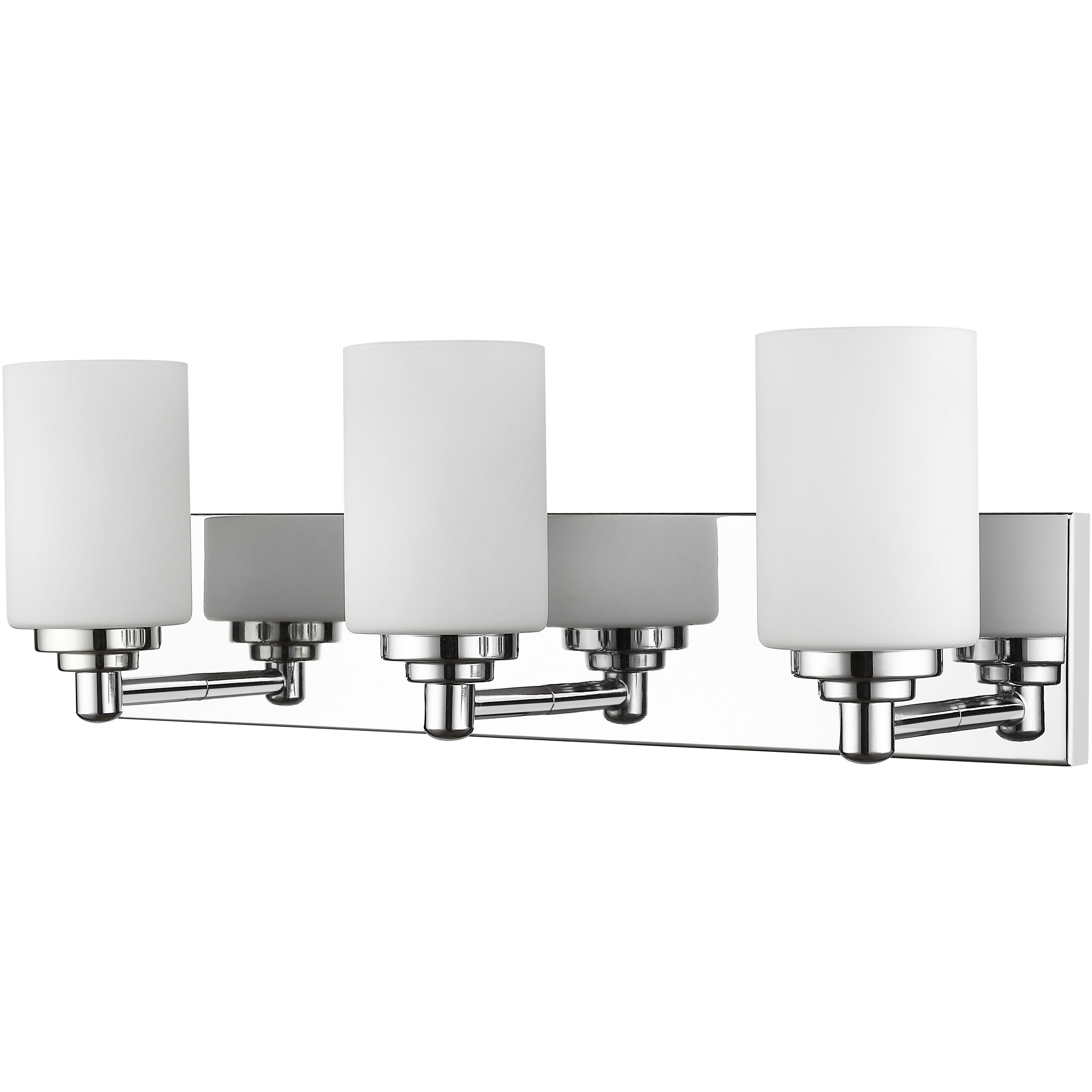 Soledad 3 Light 23 inch Chrome Vanity Wall Light