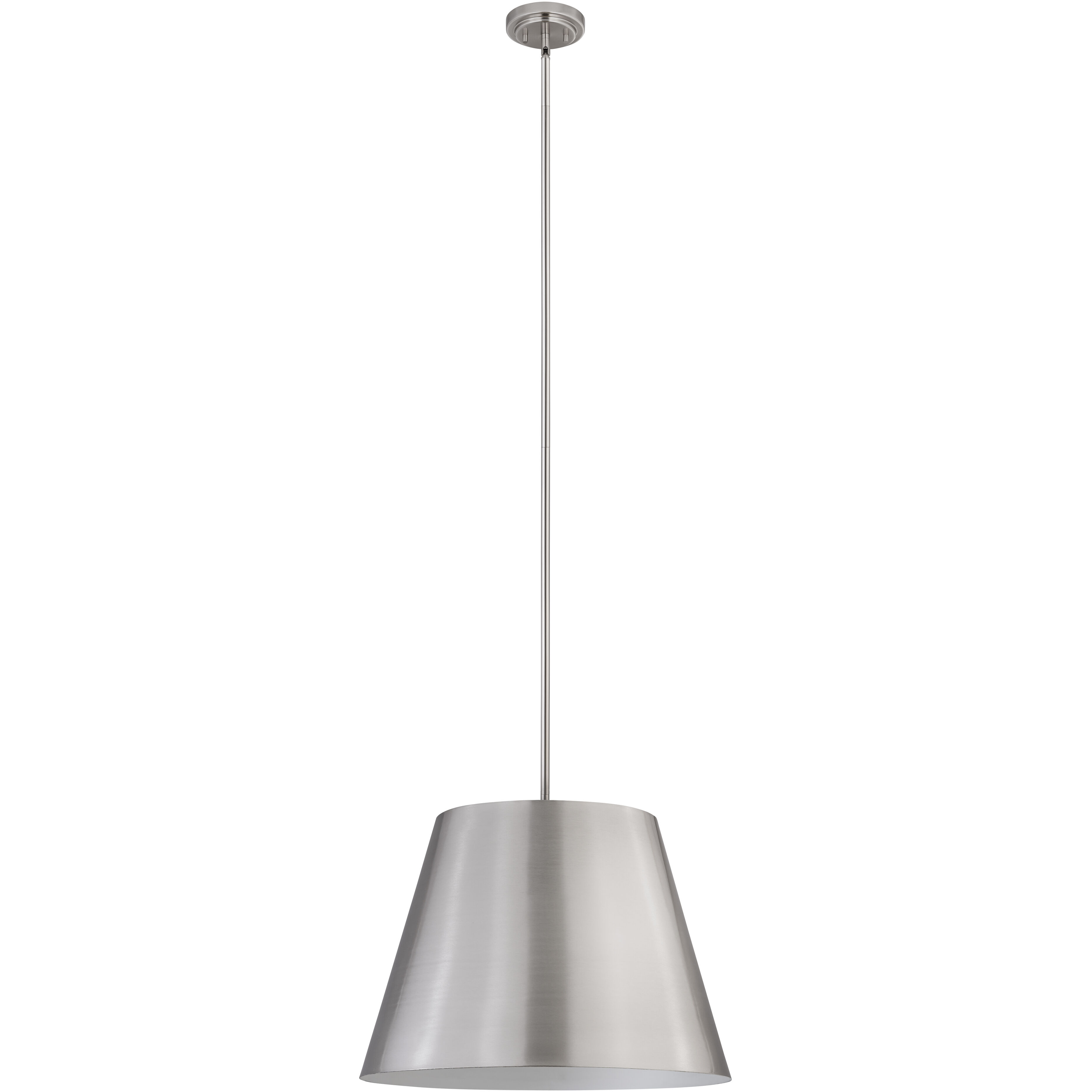 Lilly 1 Light 24 inch Brushed Nickel Pendant Ceiling Light