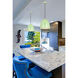 Z-Studio 1 Light 9.5 inch Mint Pendant Ceiling Light