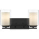 Willow 15 X 6 X 7.75 inch Matte Black Vanity