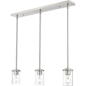 Thayer 3 Light 4.75 inch Brushed Nickel Pendant Ceiling Light