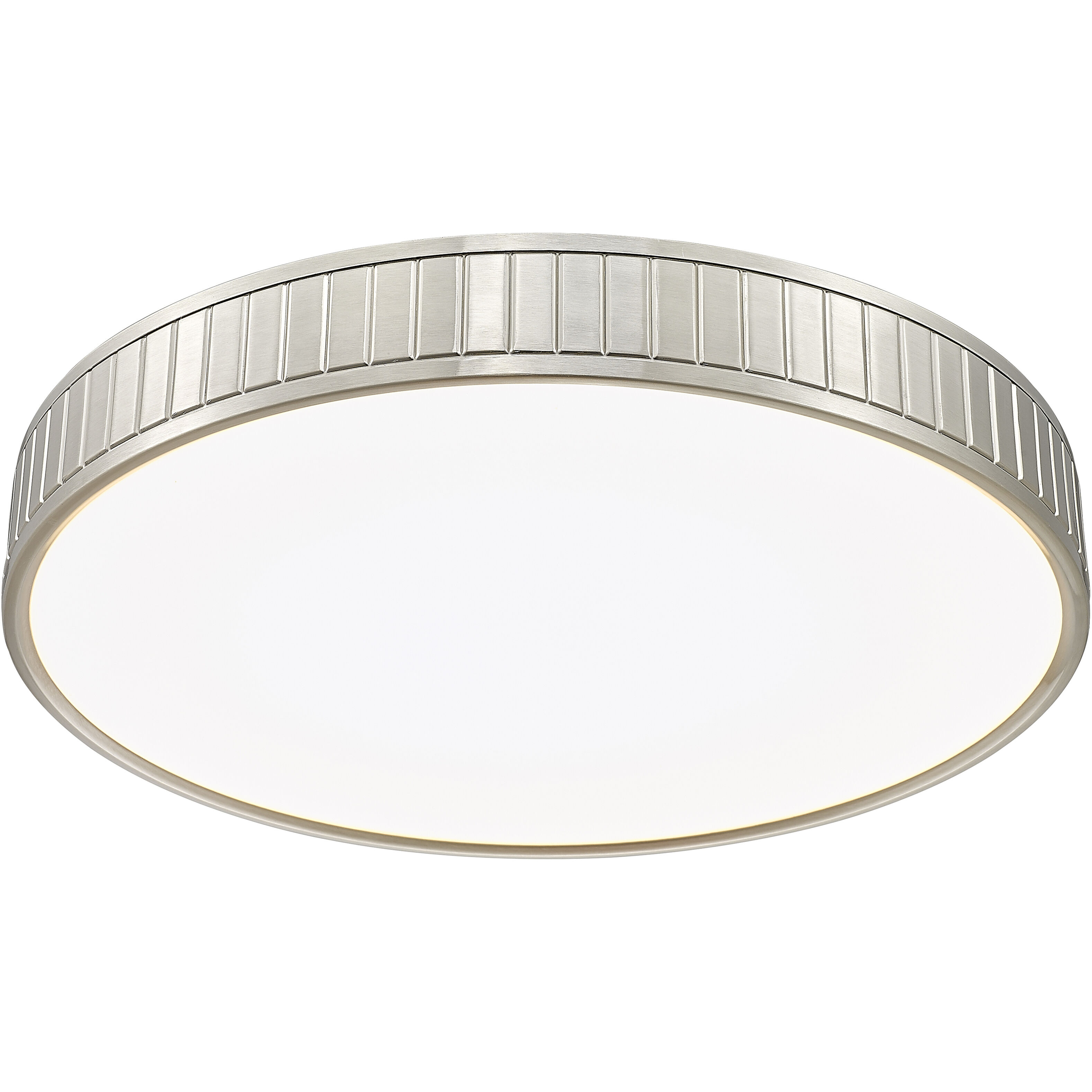 Madison LED 20.5 inch Brushed Nickel Flush Mount Ceiling Light
