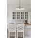 Paloma 1 Light 24 inch Matte Black Pendant Ceiling Light