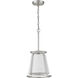 Lenyx 1 Light 10 inch Brushed Nickel Pendant Ceiling Light