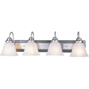 Lexington 4 Light 30 inch Brushed Nickel Vanity Wall Light in 8.25