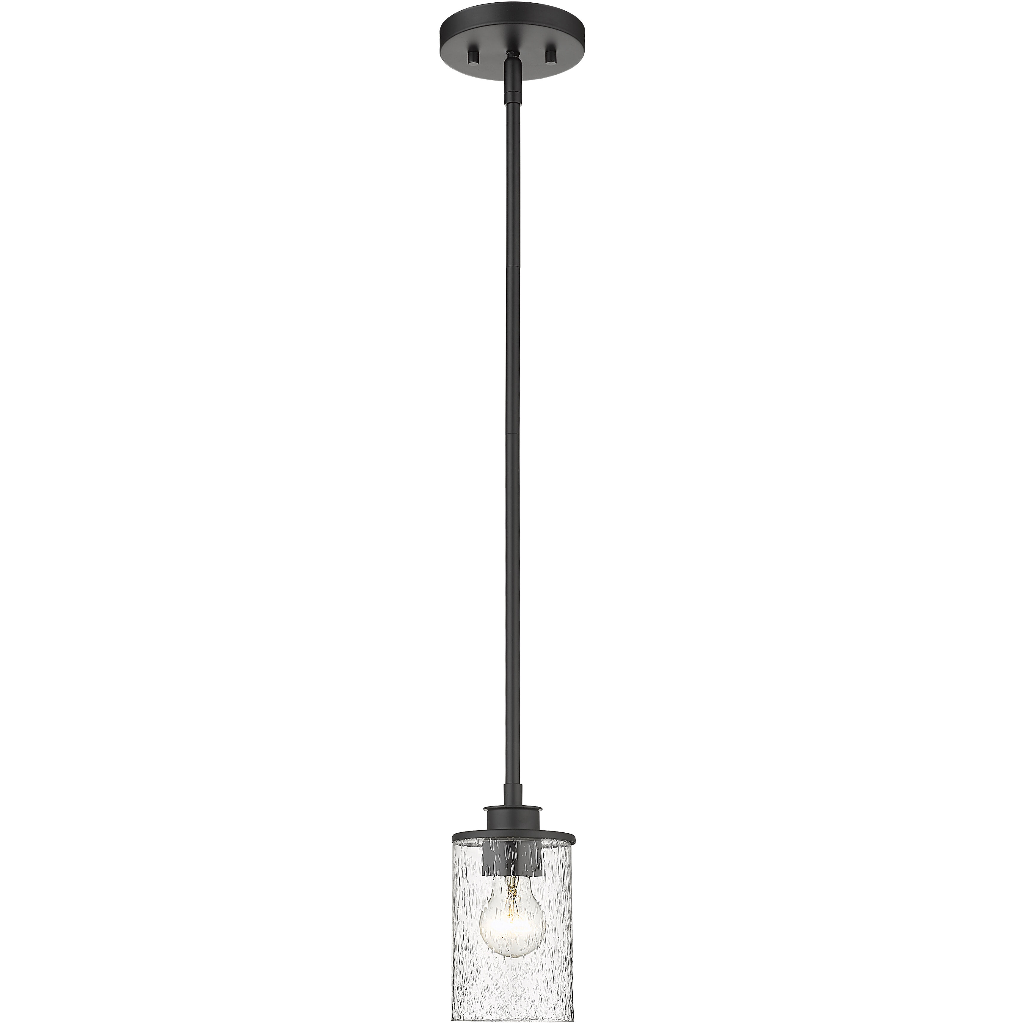 Beckett 1 Light 5.25 inch Matte Black Pendant Ceiling Light