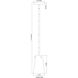 Kira 1 Light 5 inch Modern Gold Pendant Ceiling Light