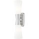 Emrys 2 Light 4.5 inch Brushed Nickel Wall Sconce Wall Light