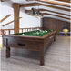 Cordon 3 Light 57.25 inch Bronze Billiard Ceiling Light in Bronze Steel