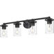 Thayer 4 Light 30.75 inch Bathroom Vanity Light