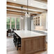 Chloe 1 Light 10 inch Matte Black Pendant Ceiling Light