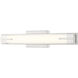 Chase LED 23 inch Brushed Nickel Bath Vanity Light Wall Light