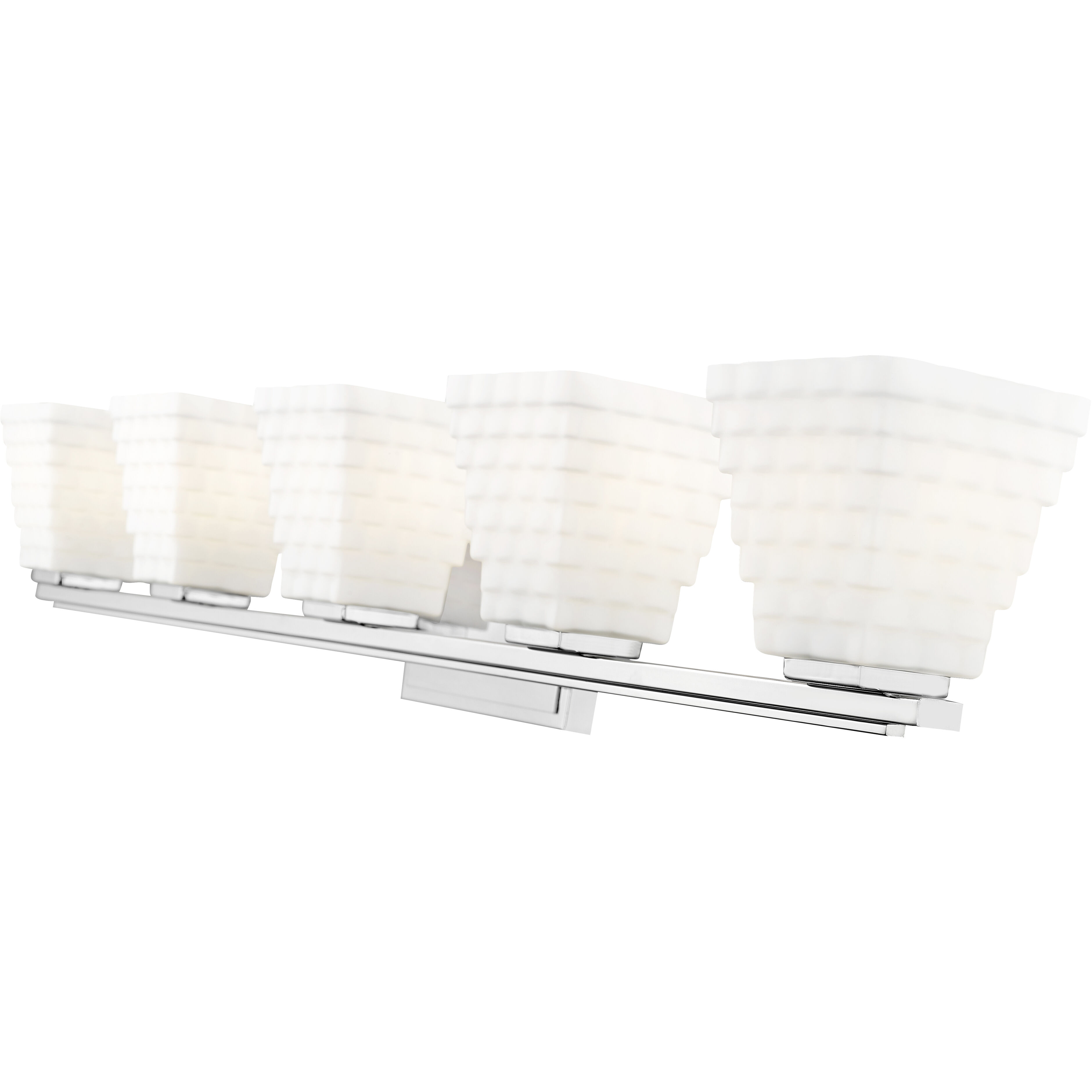 Annalise 5 Light 42 inch Chrome Vanity Wall Light