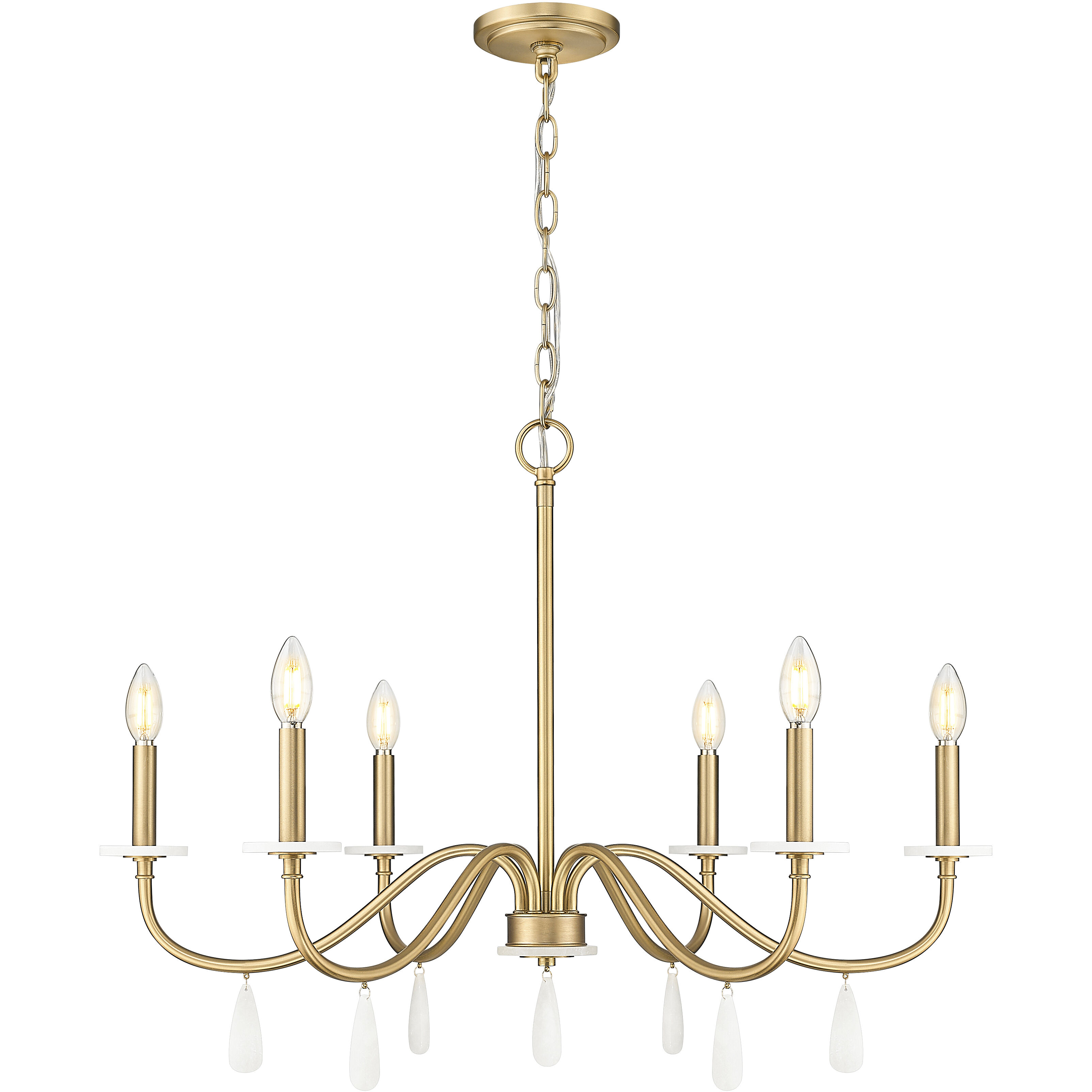 Toussant 6 Light 32.00 inch Chandelier