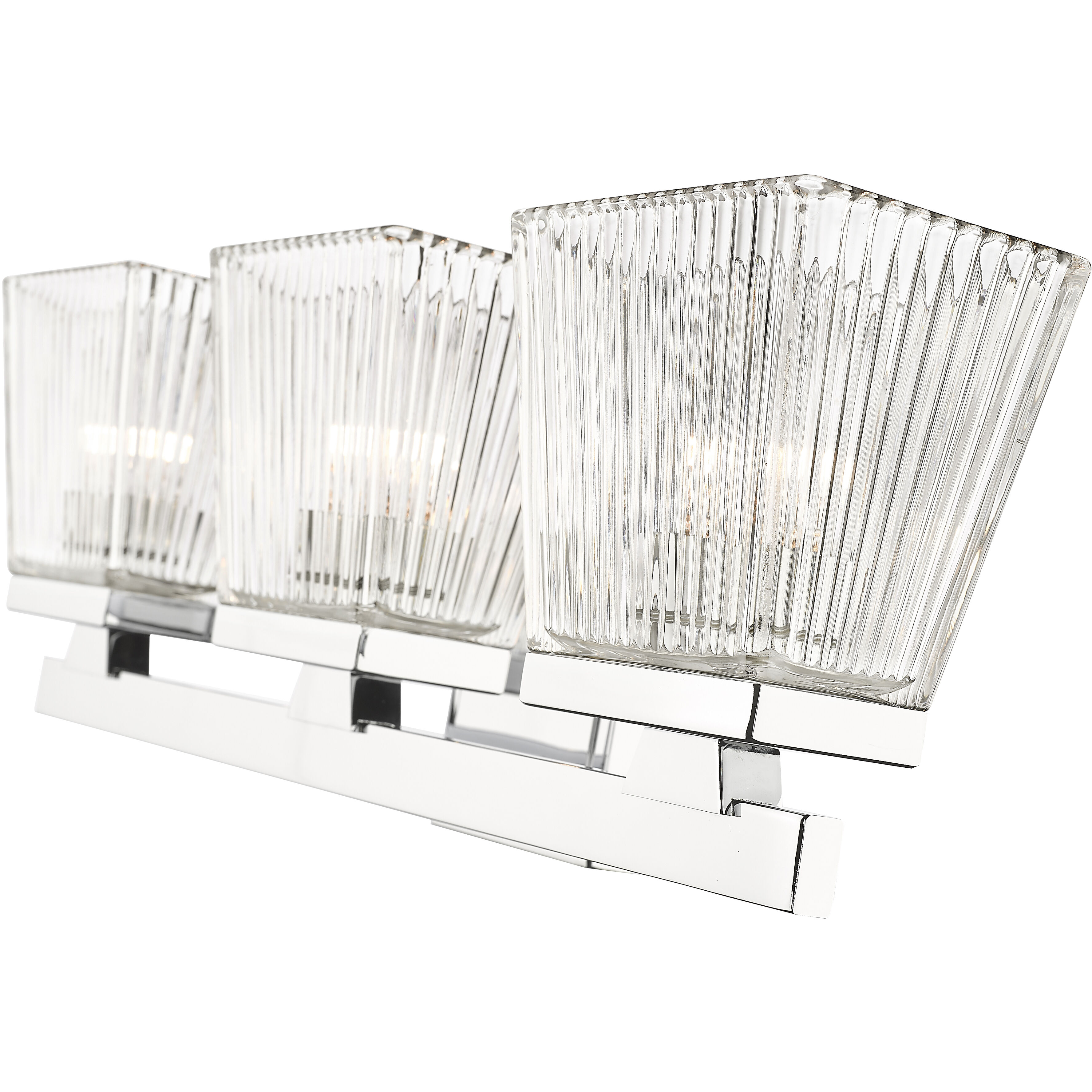 Astor 3 Light 23 inch Chrome Vanity Wall Light