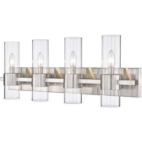 Lawson 4 Light 32 inch Brushed Nickel Vanity Wall Light