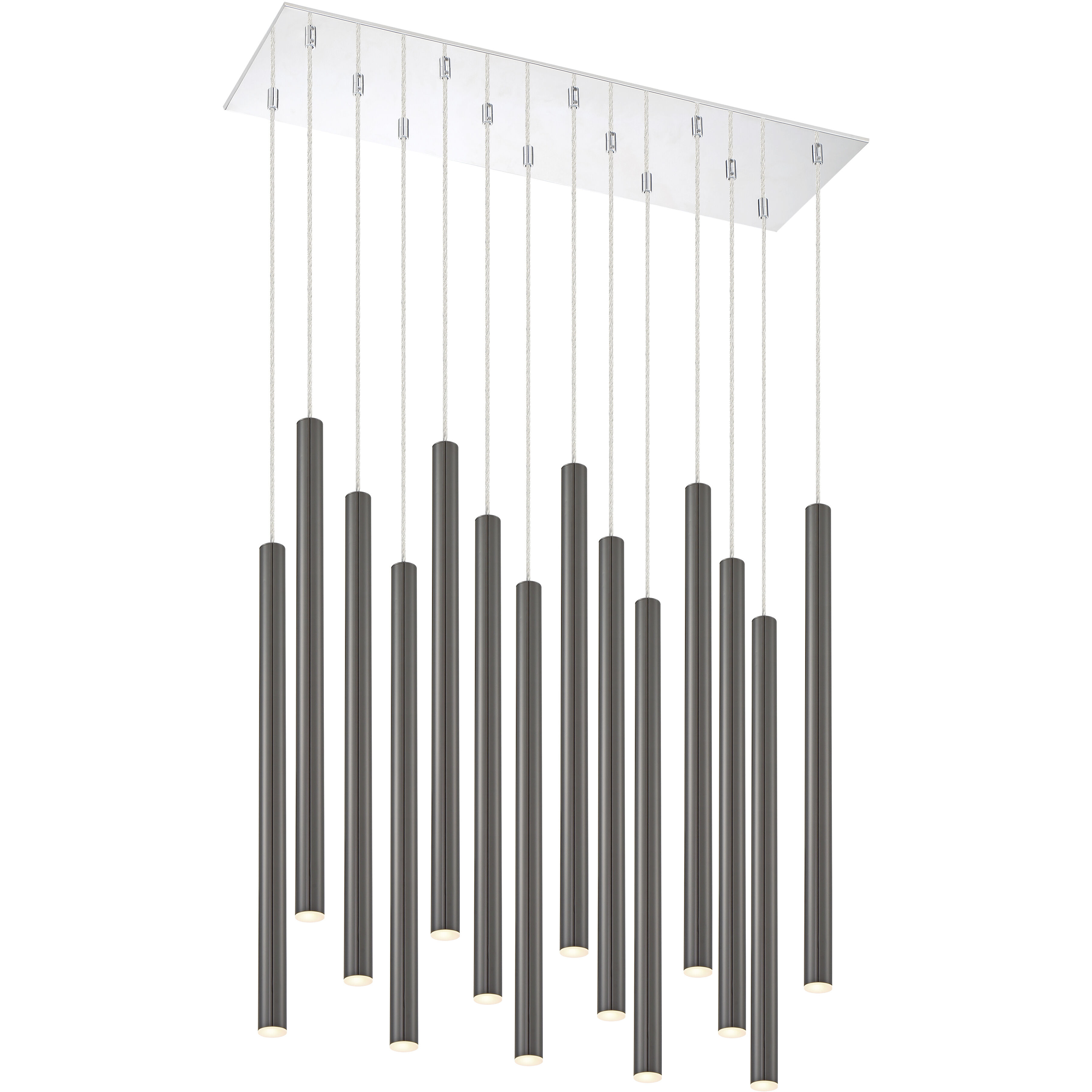 Forest 14 Light 9.75 inch Chandelier