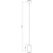 Thayer 1 Light 4.75 inch Matte Black Pendant Ceiling Light