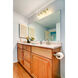 Joliet 4 Light 30 inch Brushed Nickel Vanity Wall Light