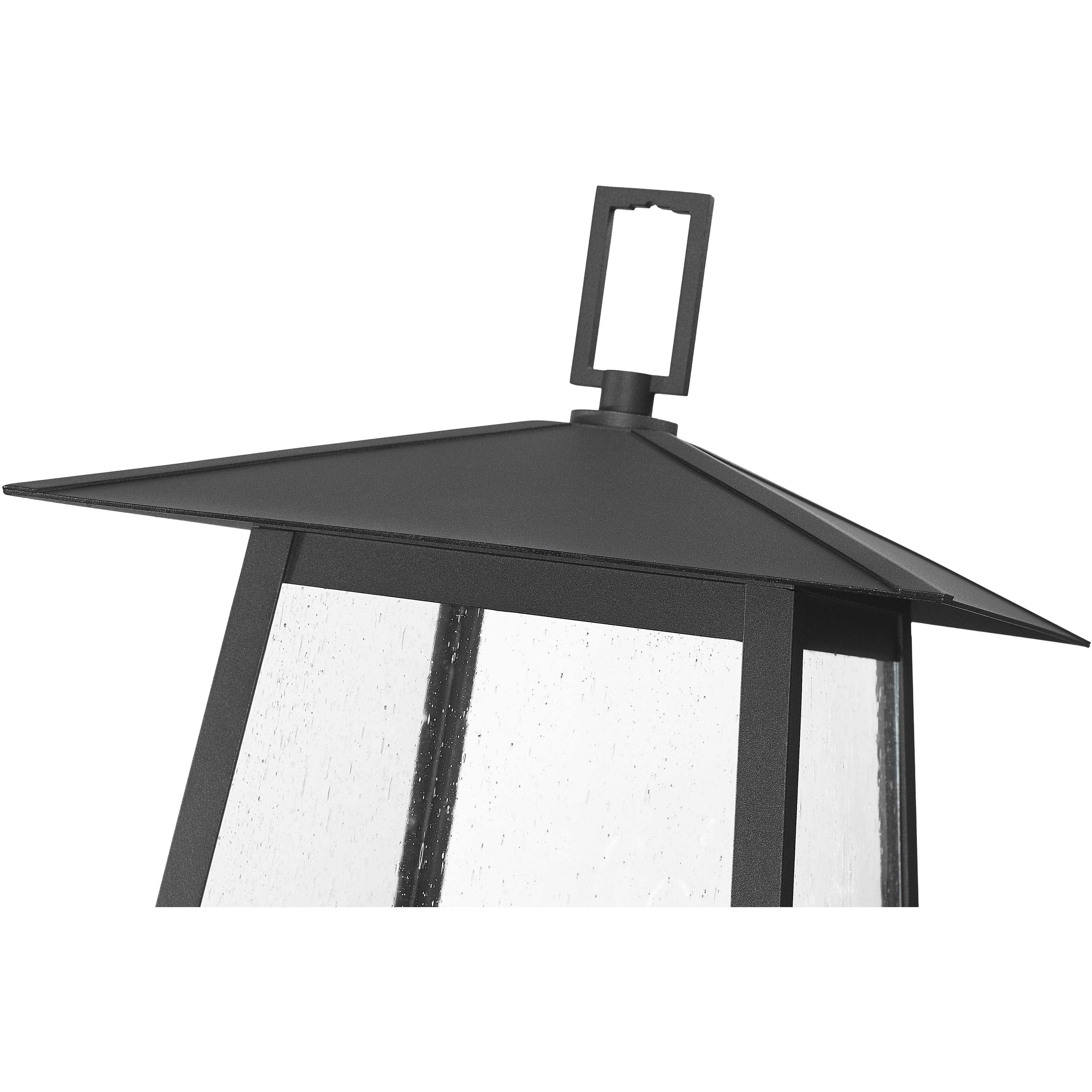 Rainer 5 Light 145.5 inch Black Outdoor Post Mounted Fixture in G9
