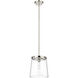 Callista 1 Light 10 inch Polished Nickel Pendant Ceiling Light