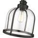 Burren 1 Light 12.25 inch Matte Black Pendant Ceiling Light