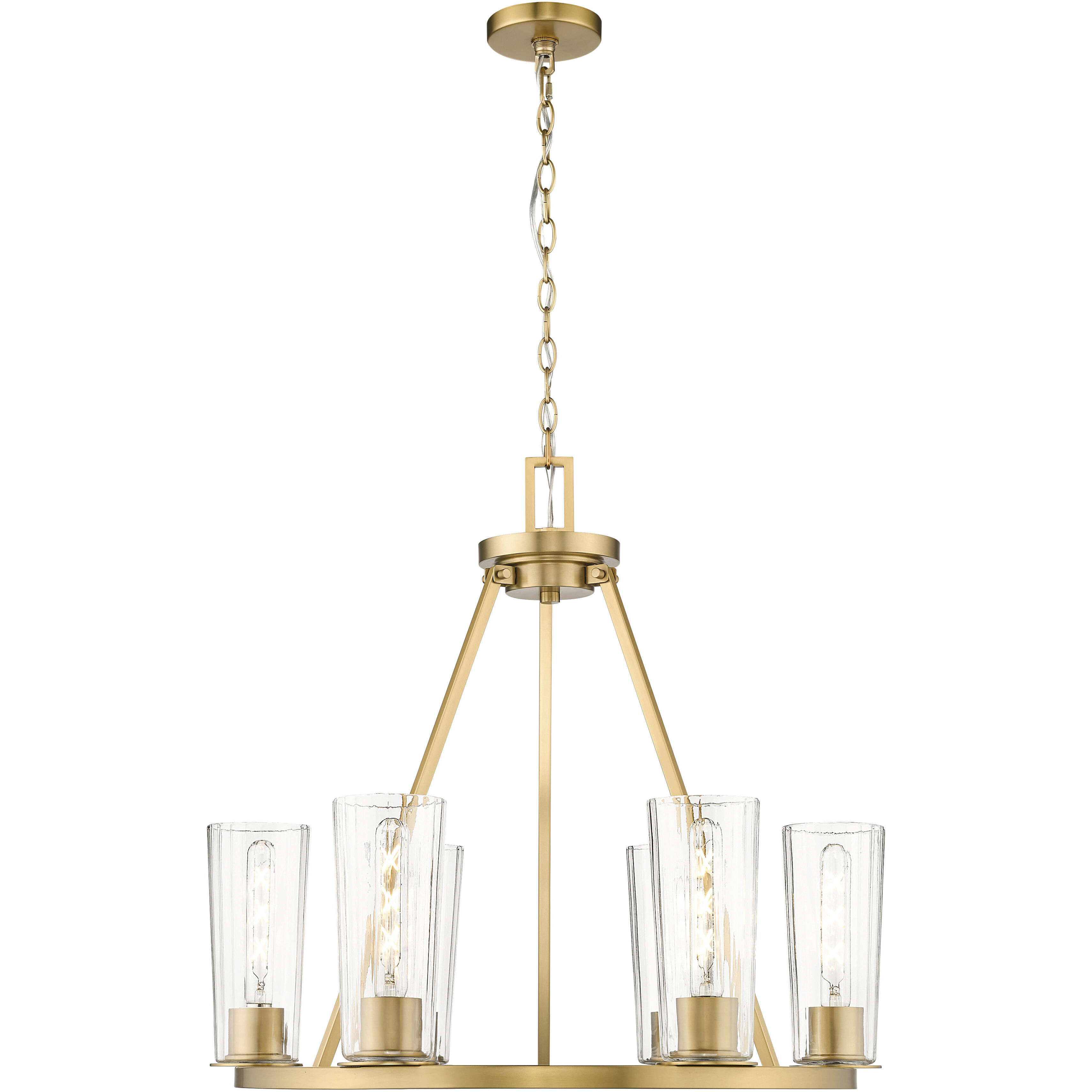【お買得】 826-6MB Z-Lite Titus Chandelier Black Matte inch 26 Light 6 パック・フェイスマスク