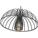 Valencia 1 Light 16 inch Matte Black Pendant Ceiling Light