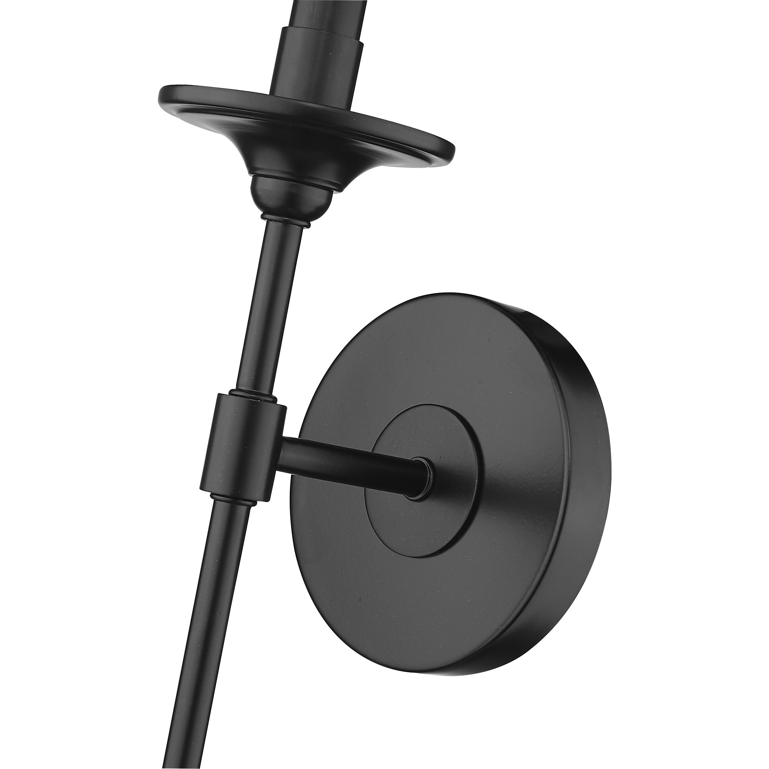 Emily 1 Light 5.5 inch Matte Black Wall Sconce Wall Light