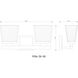 Astor 2 Light 16 inch Matte Black Vanity Wall Light