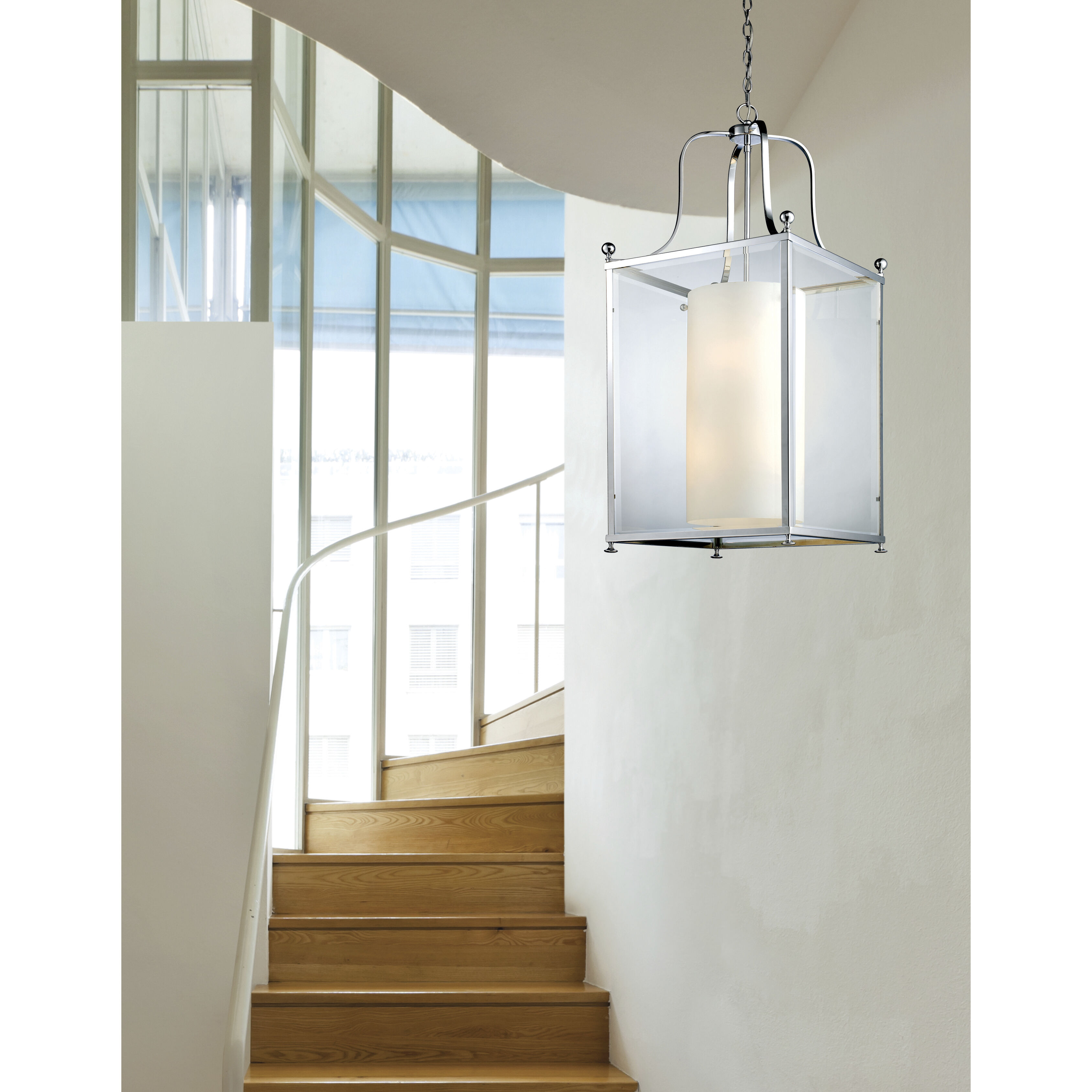Fairview 8 Light 18.5 inch Chrome Pendant Ceiling Light