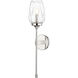 Cassian Wall Sconce Wall Light in Polished Nickel