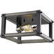 Kirkland 2 Light 12 inch Ashen Barnboard Flush Mount Ceiling Light