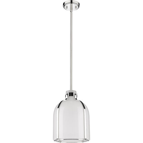 Pearson 1 Light 9.75 inch Polished Nickel Pendant Ceiling Light