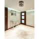 Dealey 3 Light 11.25 inch Matte Black Flush Mount Ceiling Light