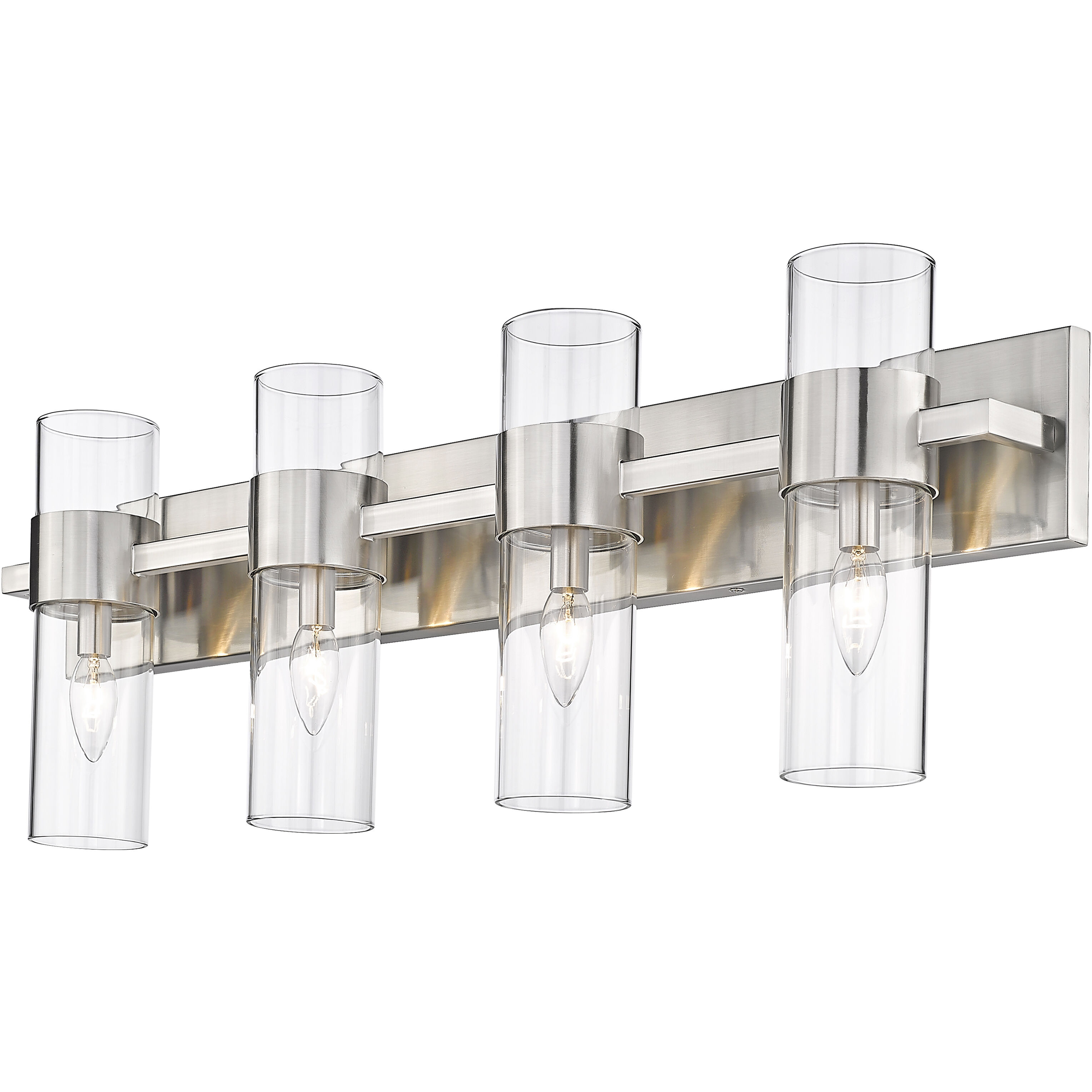 Lawson 4 Light 32 inch Brushed Nickel Vanity Wall Light