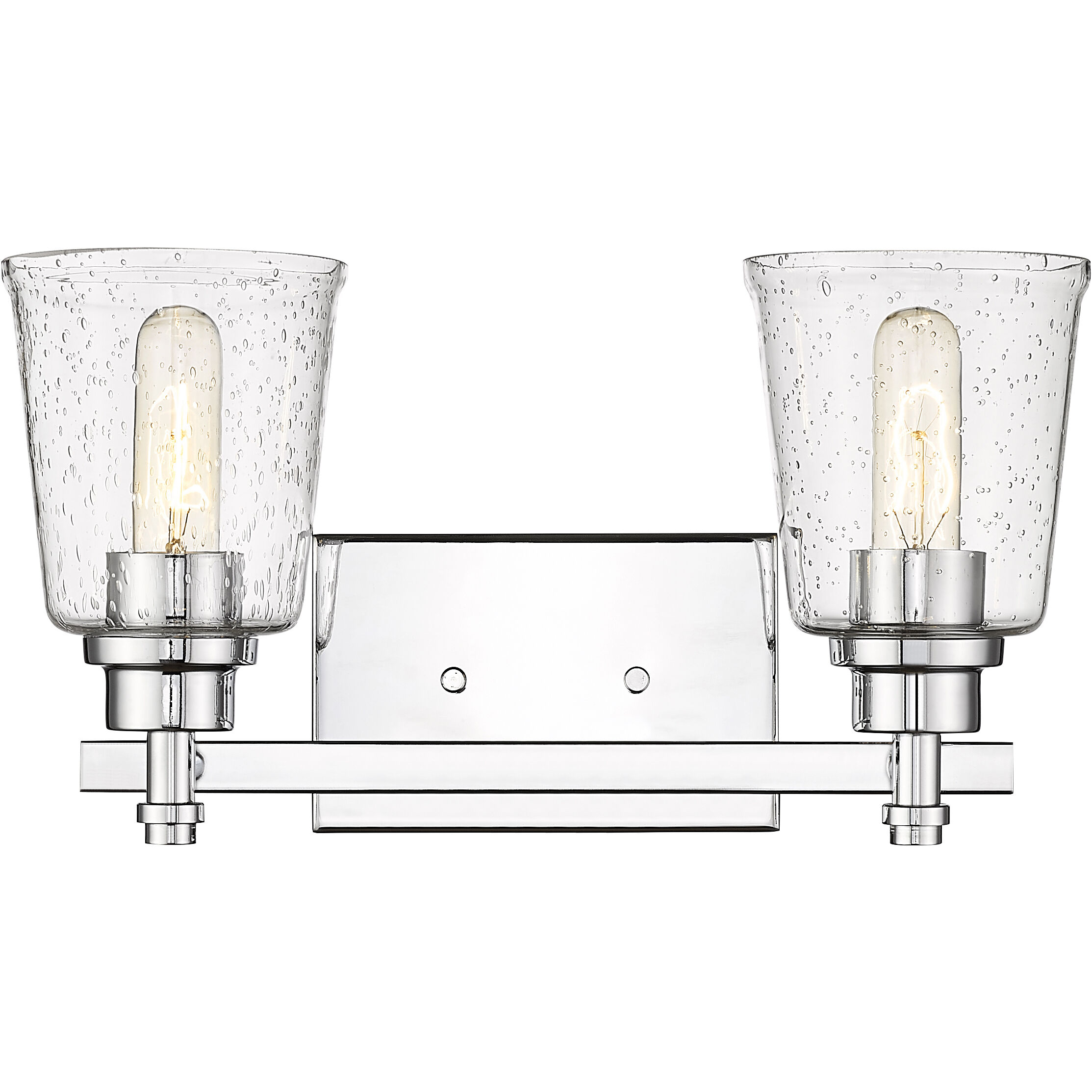 Bohin 2 Light 16 inch Chrome Vanity Wall Light