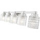 Jacqueline 5 Light 40.25 inch Brushed Nickel Bathroom Vanity Wall Light