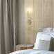 Gaultier 1 Light 4.5 inch Modern Gold Wall Sconce Wall Light