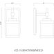 Cadoc 1 Light 4.5 inch Brushed Nickel Wall Sconce Wall Light
